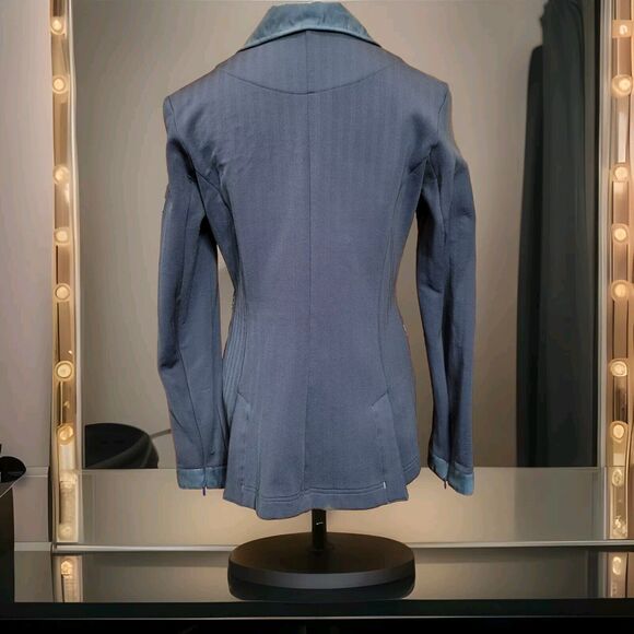 ANIMO WOMEN'S BLUE JACKET Size I-42 D-35 MADE IN ITALY - Picture 2 of 11